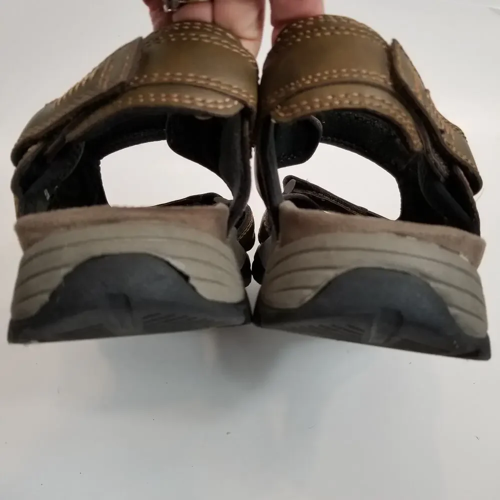Earth Spirit Men's Gelron Cushion Brown Robert Active Sandals Size 11